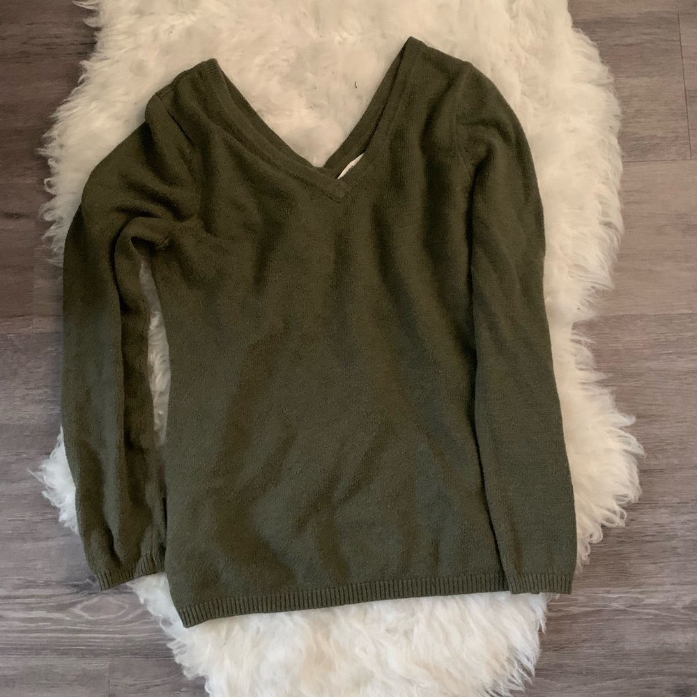 Old Navy Olive Green Sweater